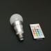 10W AC100-240V E27 RGB/Warm White/Day Light/Cool White/ Night Light 5in1 RGBW LED Globe Bulb Light